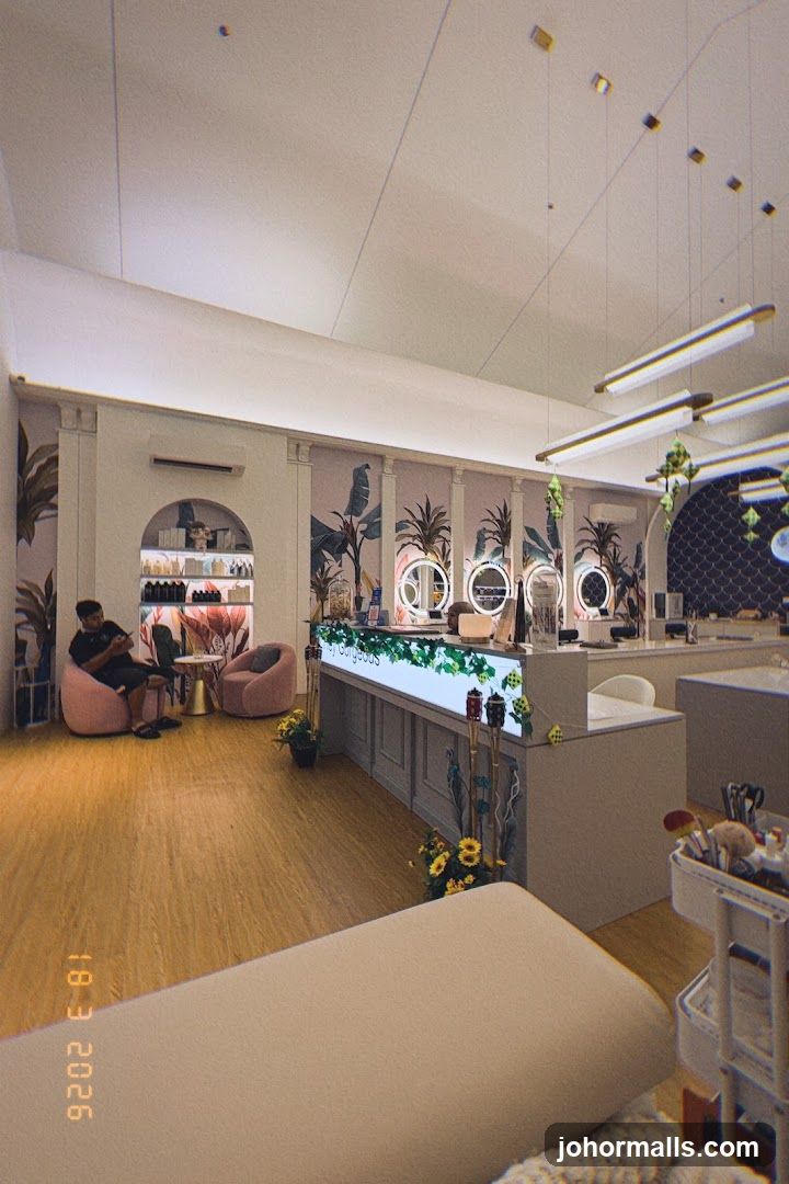 Interior of a beauty salon