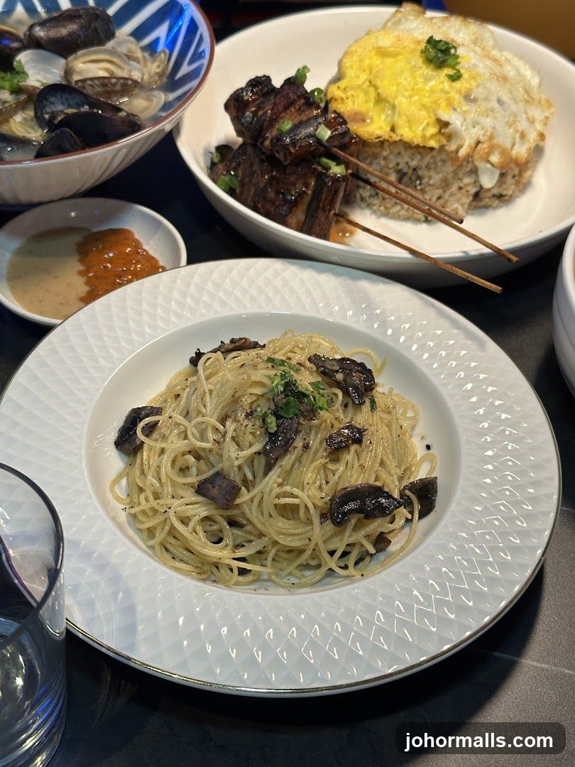 Mushroom Spaghetti and Other Dishes