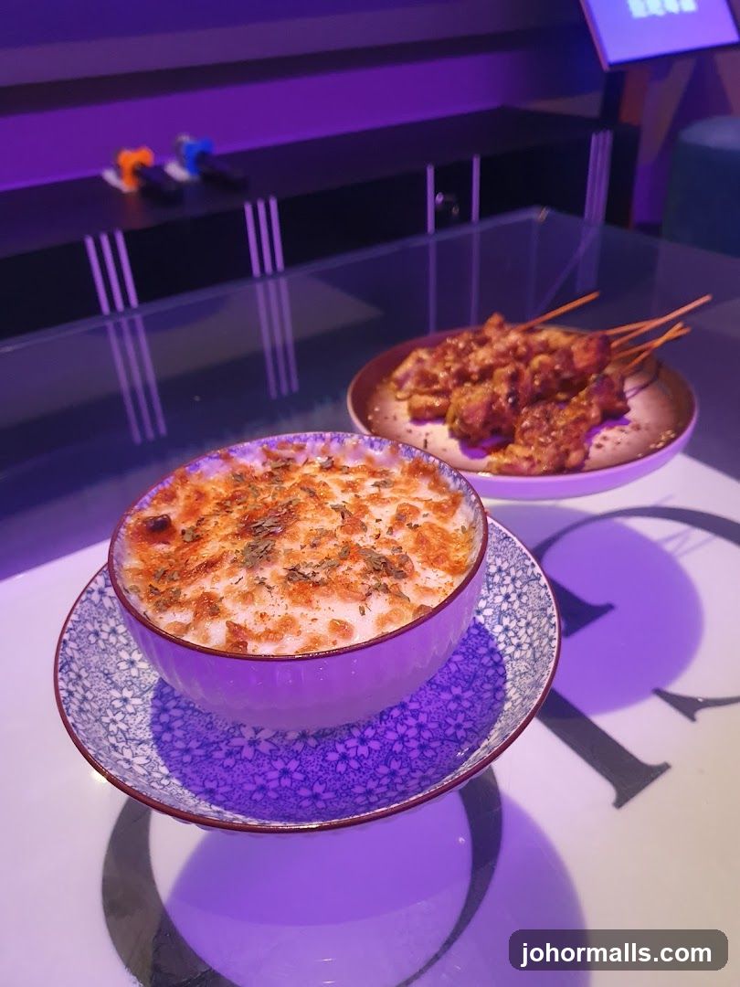 Baked Dish and Skewers
