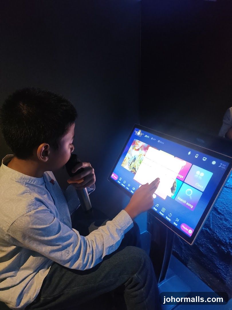 Karaoke Machine Interface