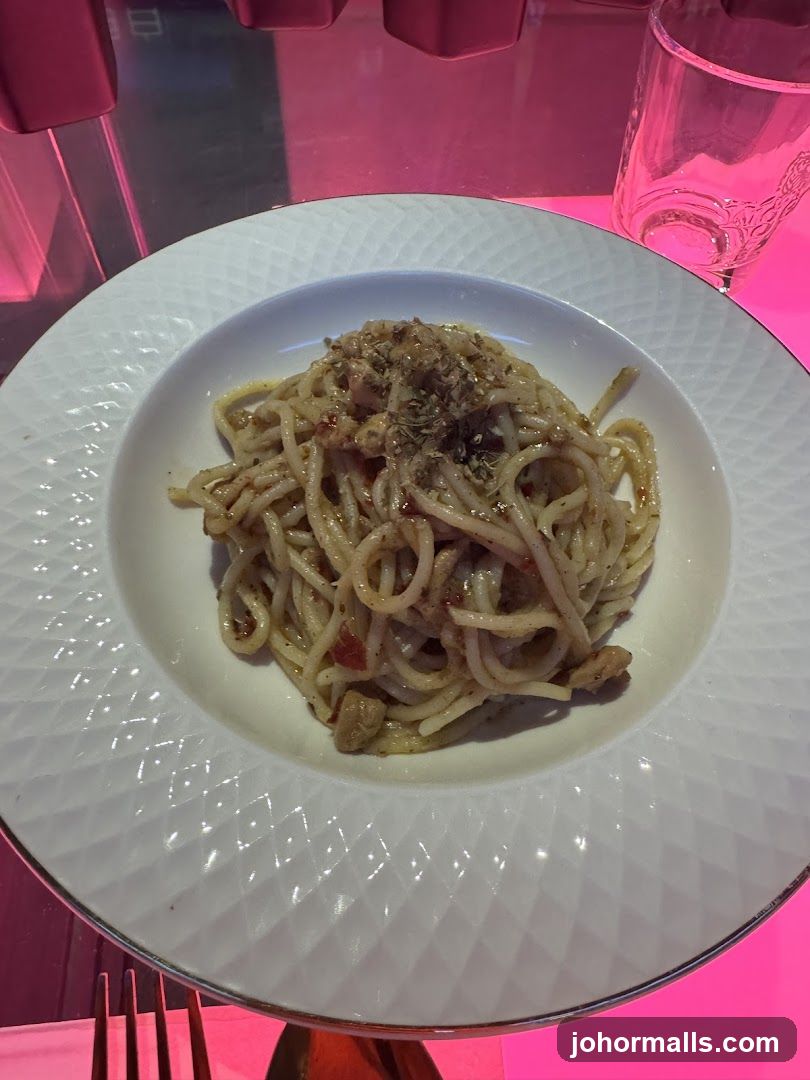 Spaghetti with Toppings