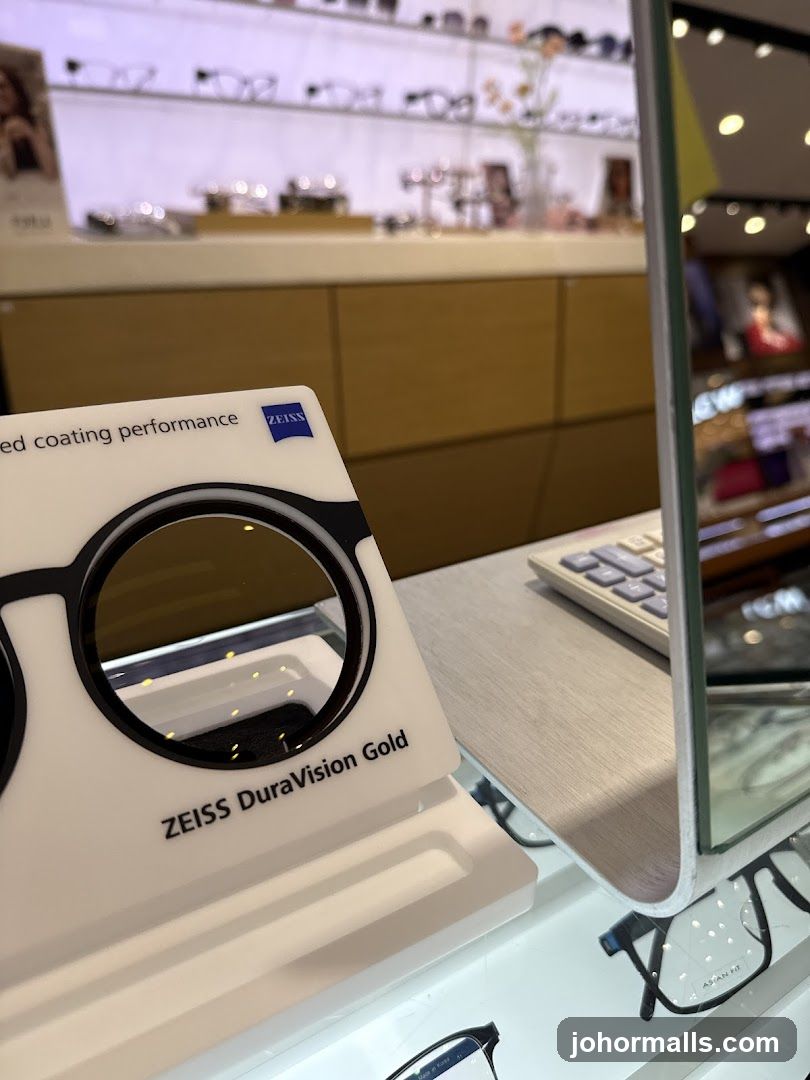ZEISS DuraVision Gold Lens Display