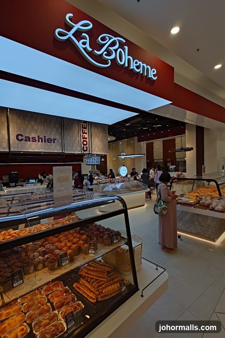 Bakery Interior with Pastries