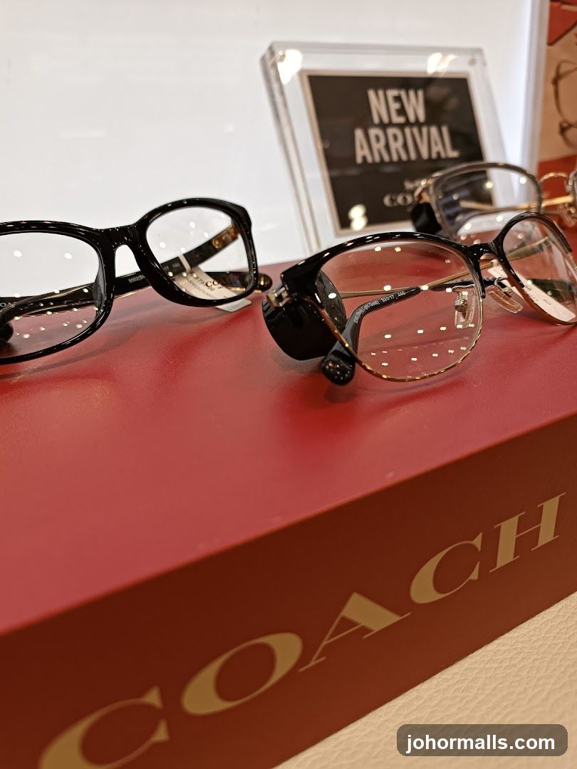 Coach Eyeglasses Display