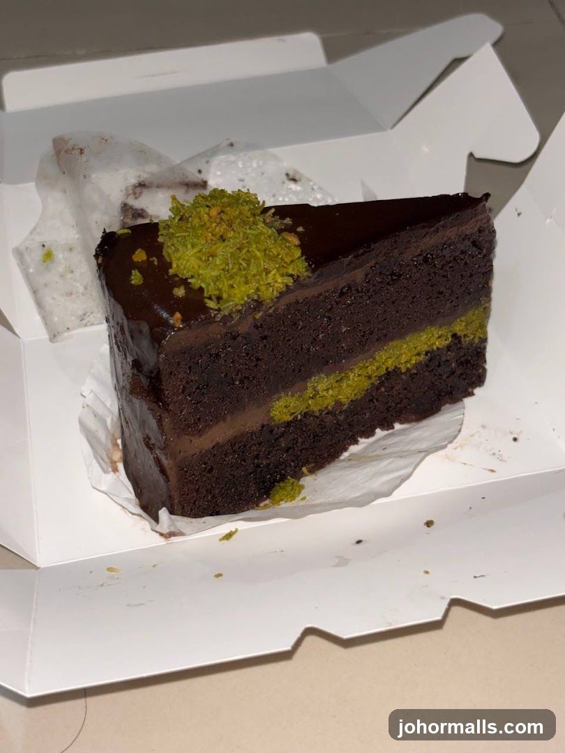 Chocolate Cake Slice