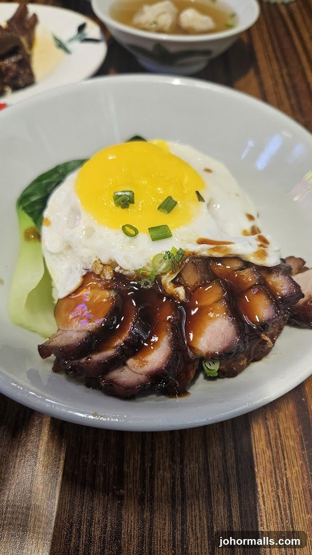 Char Siu Rice with Fried Egg