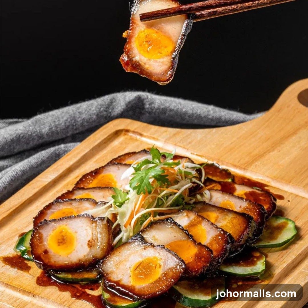 Roasted Pork Belly with Egg Yolk