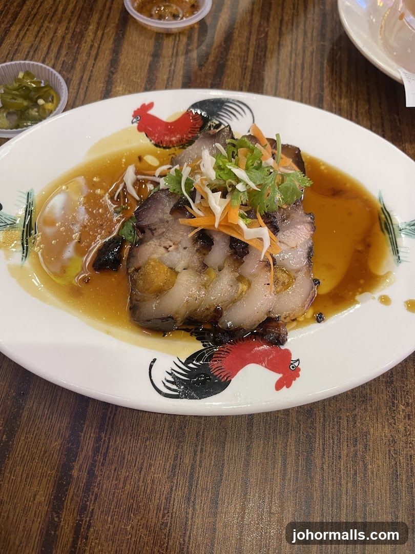 Roast Pork Belly with Sauce