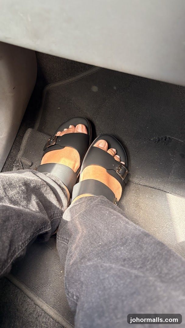 Feet in Sandals