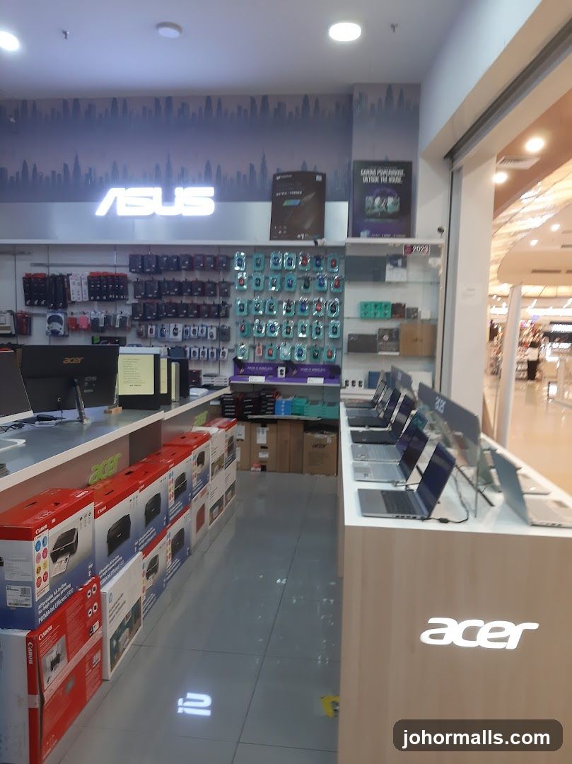 Electronics Store Display