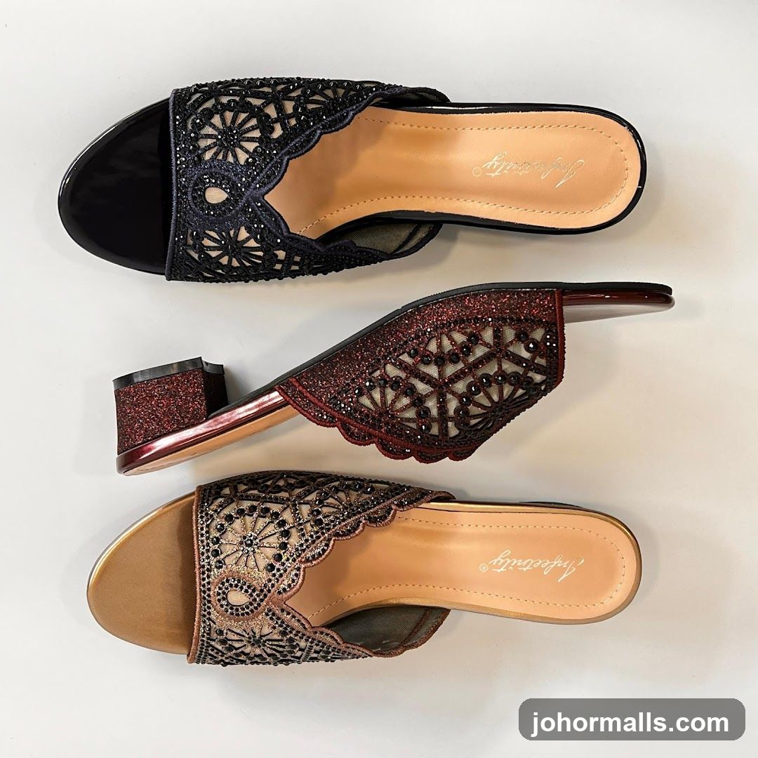 Embellished Mules