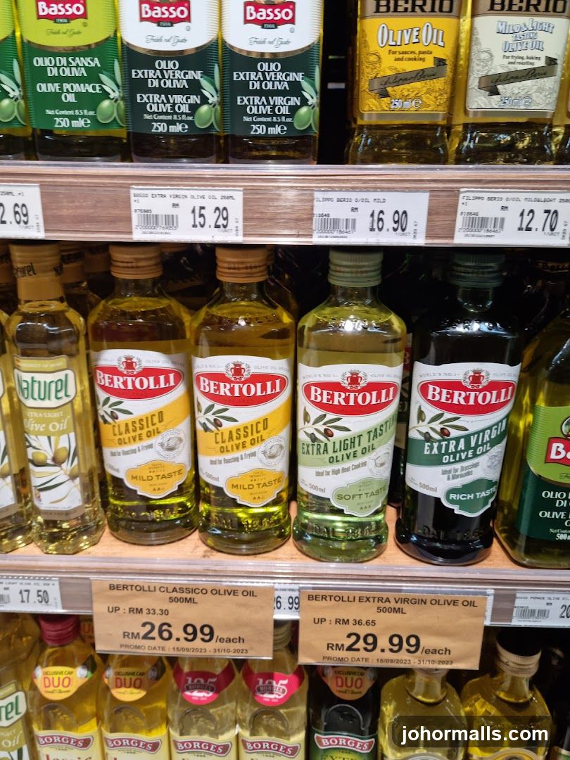Olive Oil Display