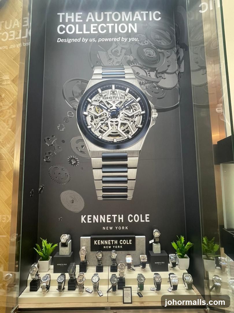 Kenneth Cole Automatic Collection Display