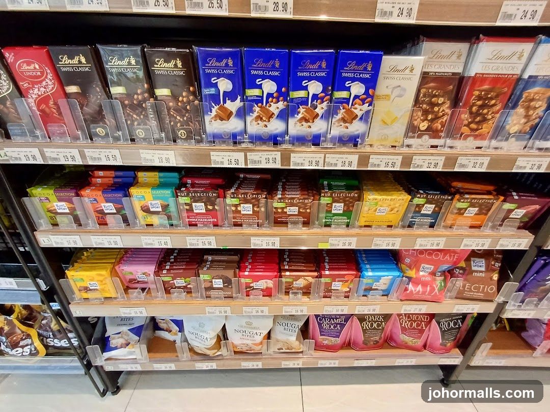 Assortment of Chocolate Bars