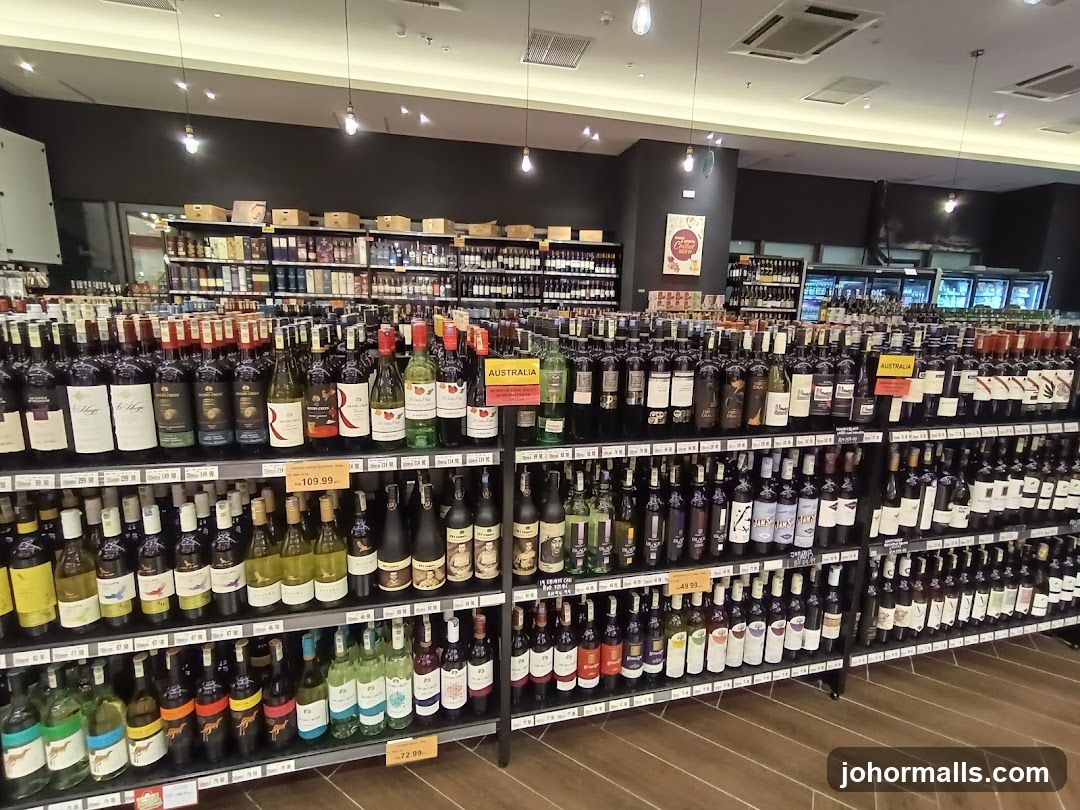 Wine Store Aisles