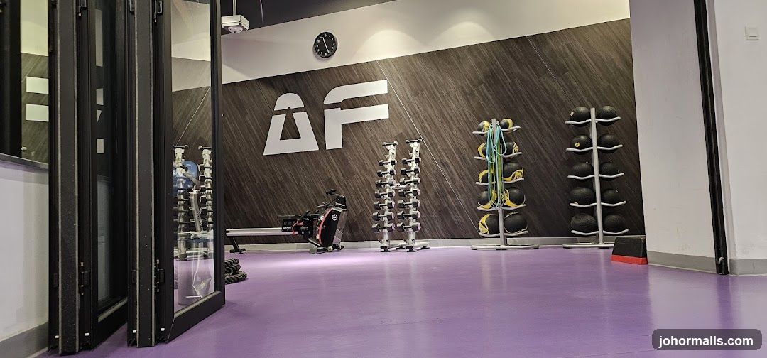 Gym Interior with Equipment
