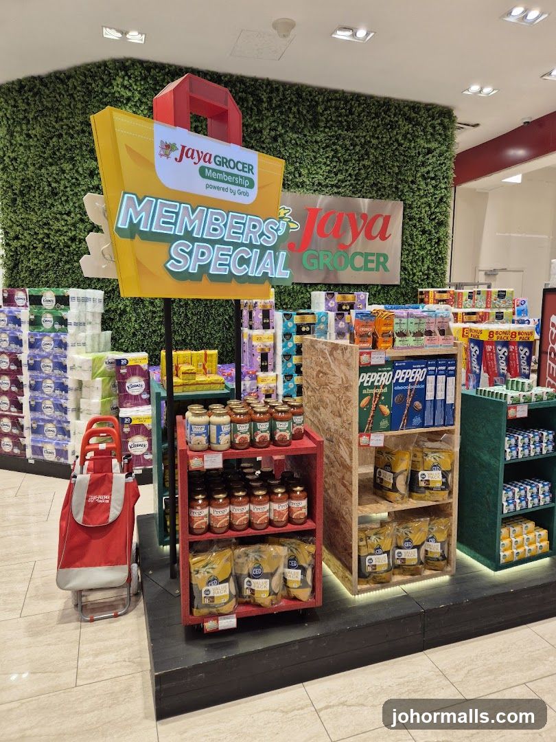 Jaya Grocer Members Special Display