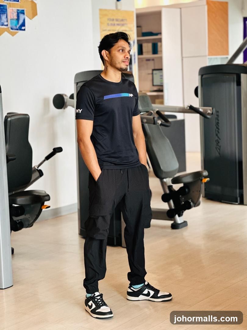 Man in Gym