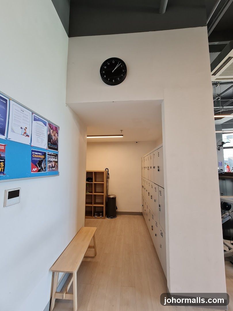 Gym Locker Room Entrance