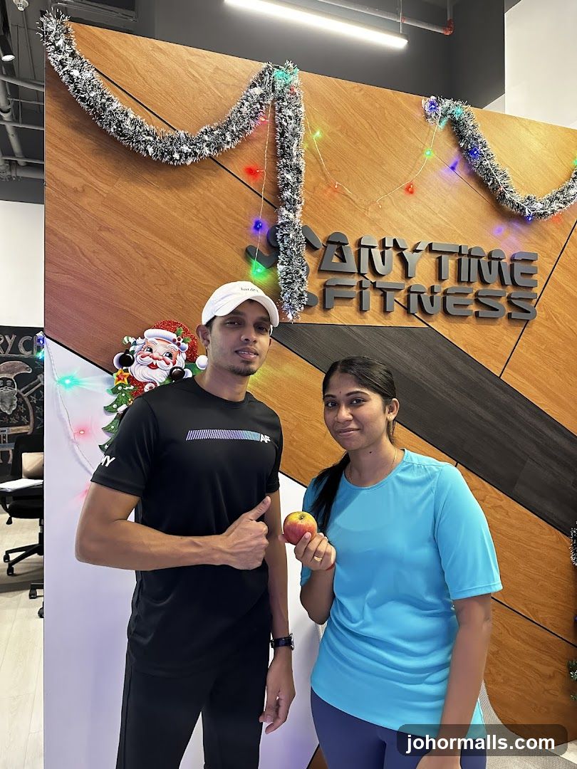 Anytime Fitness Staff with Apple