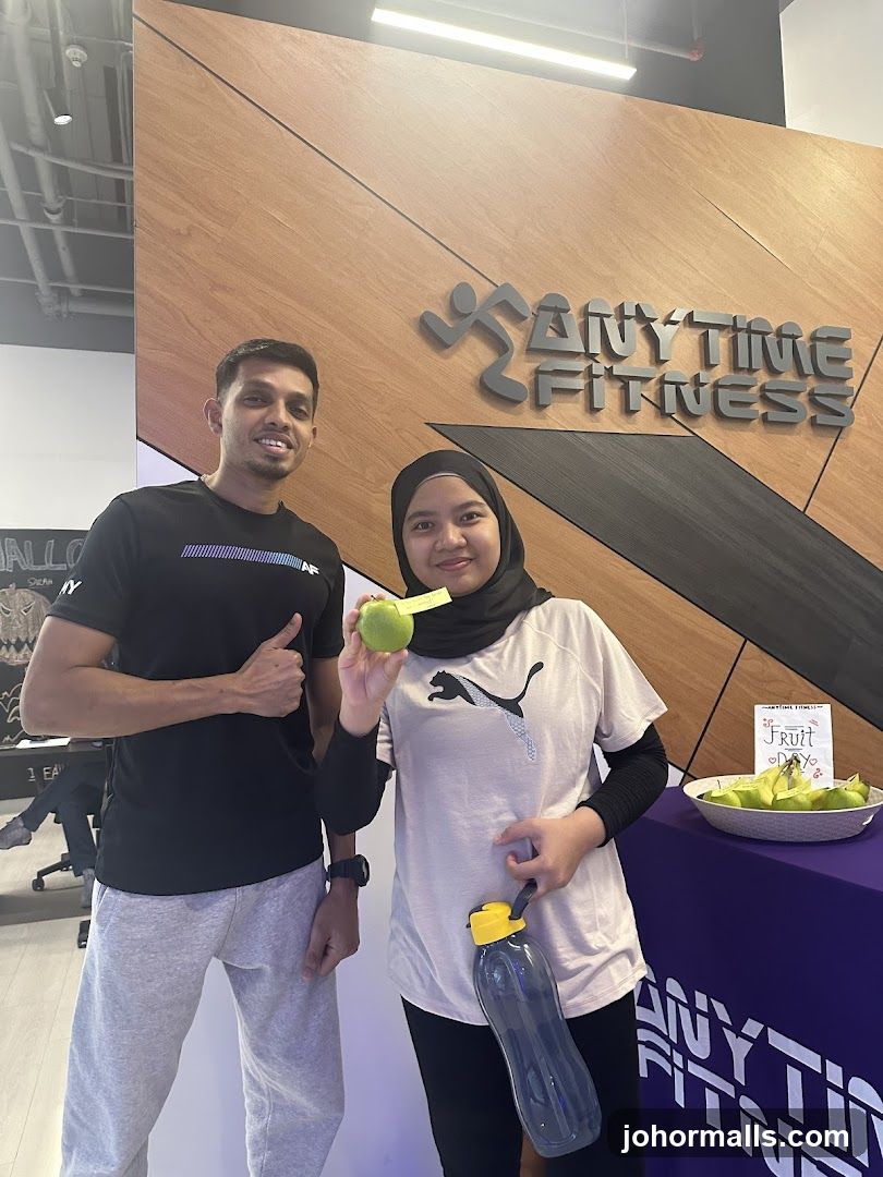 Anytime Fitness Fruit Day