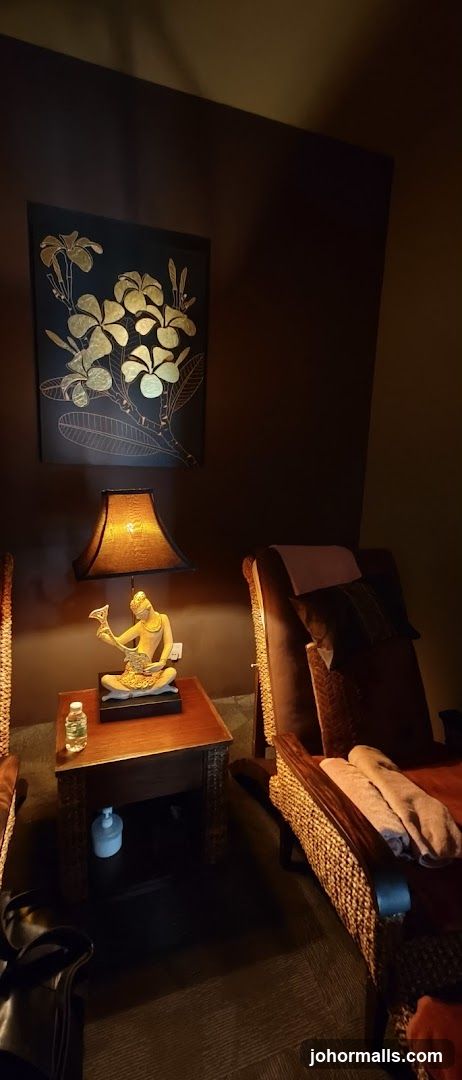 Massage chairs and decor