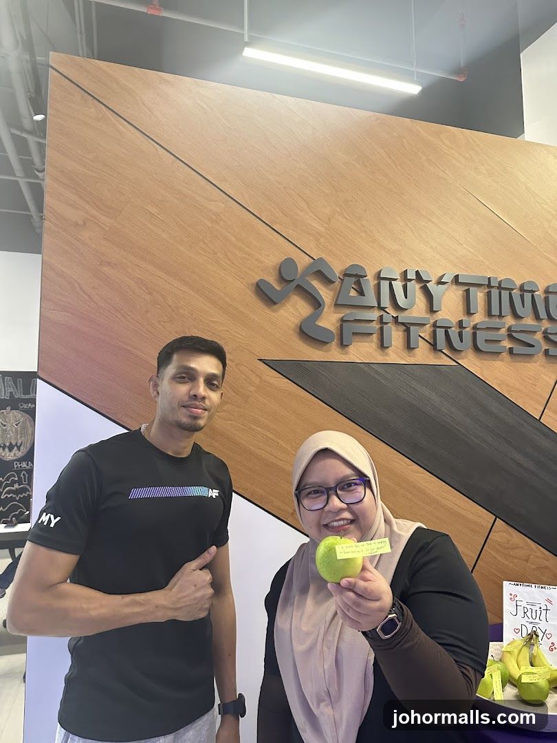 Anytime Fitness Fruit Day