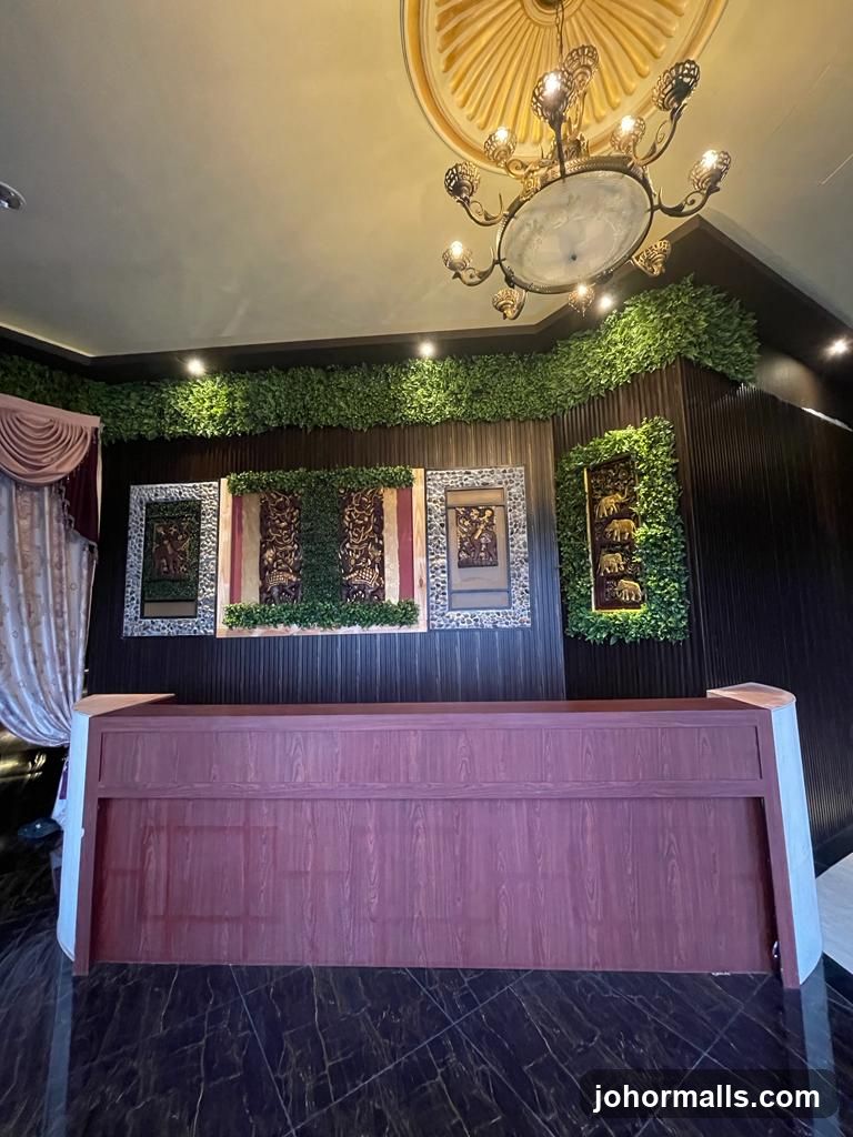 Reception Desk Area