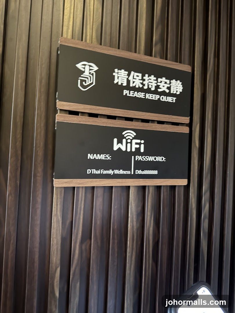WiFi and Quiet Sign