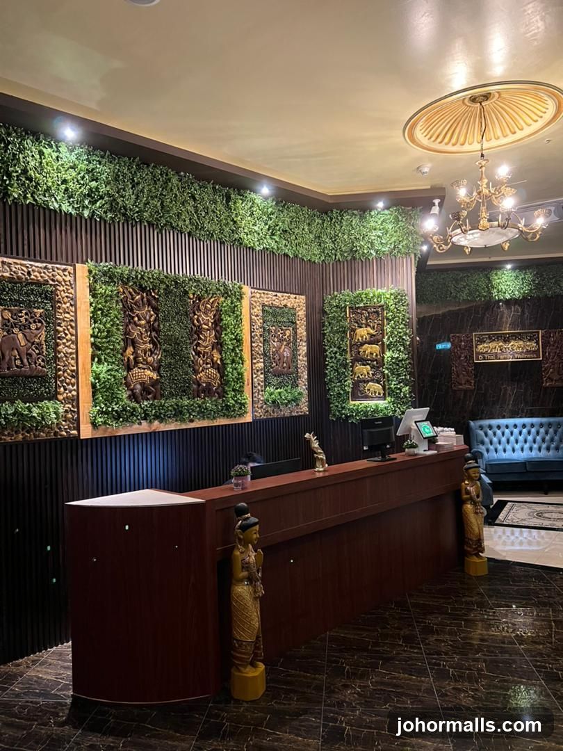 Spa Reception Area
