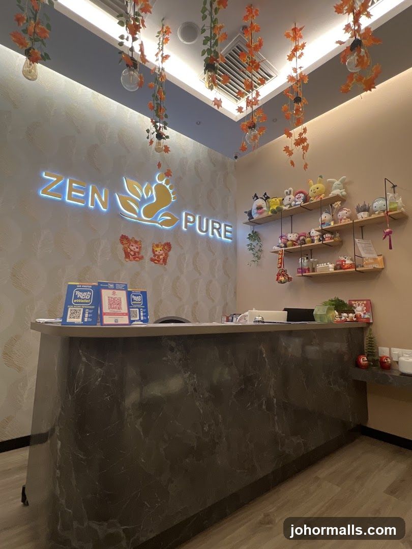 Zen Pure Reception Area