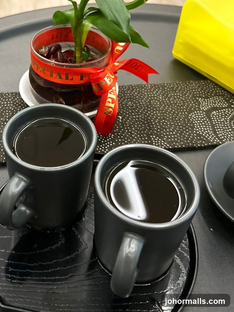 Two cups of coffee