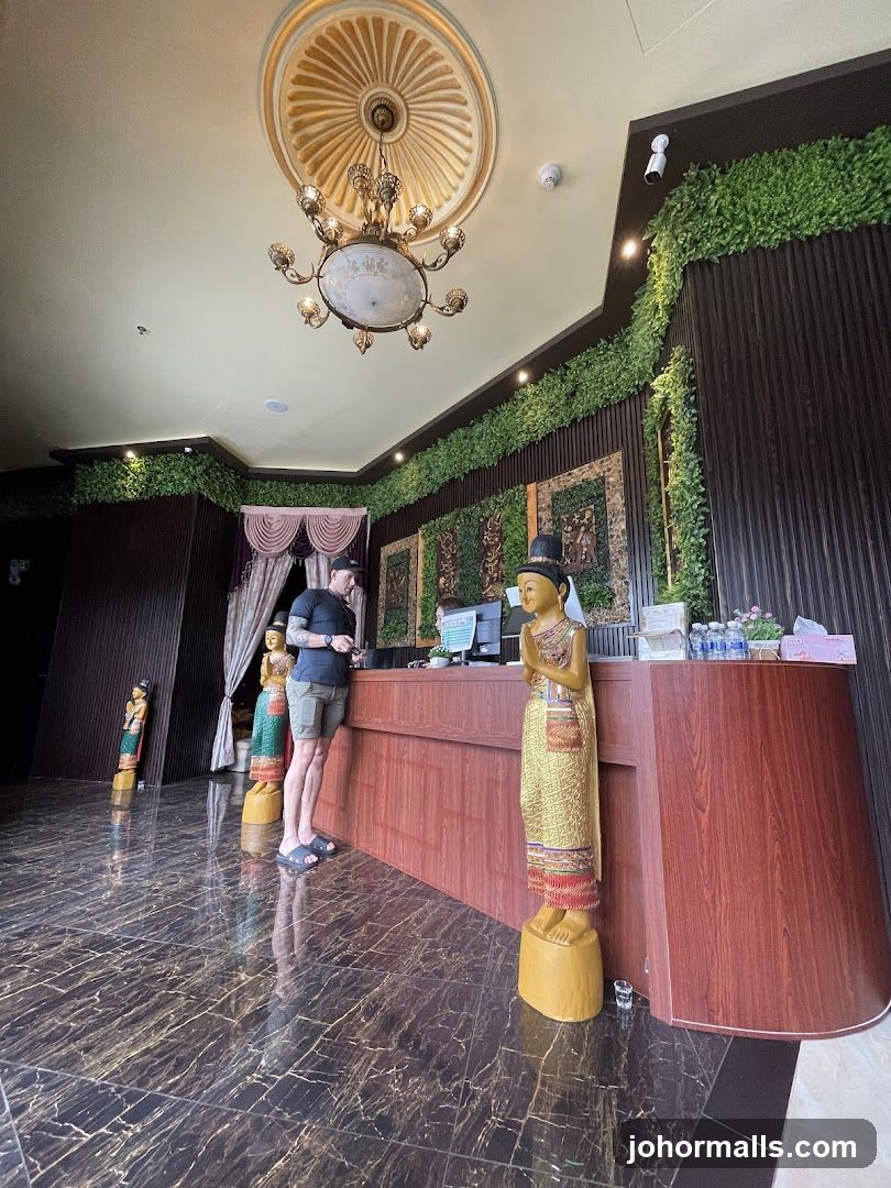 Spa Reception Area