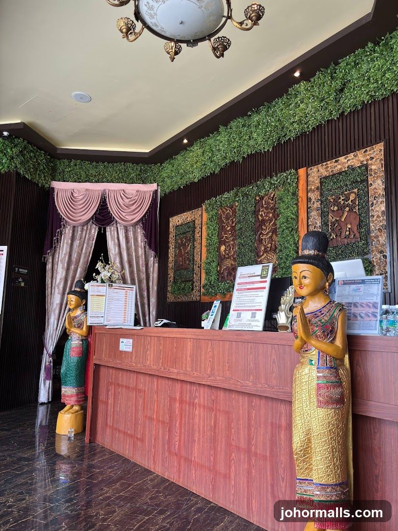 Spa Reception Area