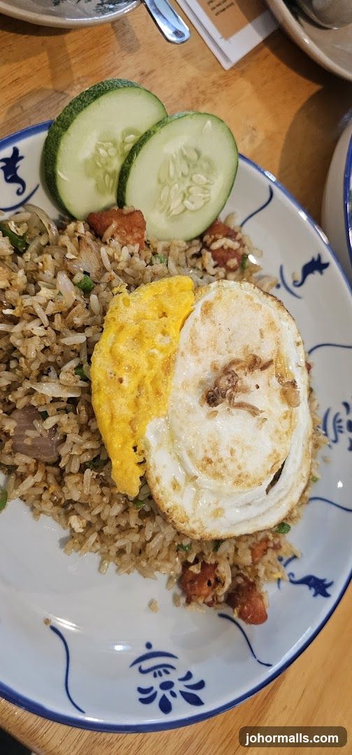 Fried Rice with Egg and Cucumber