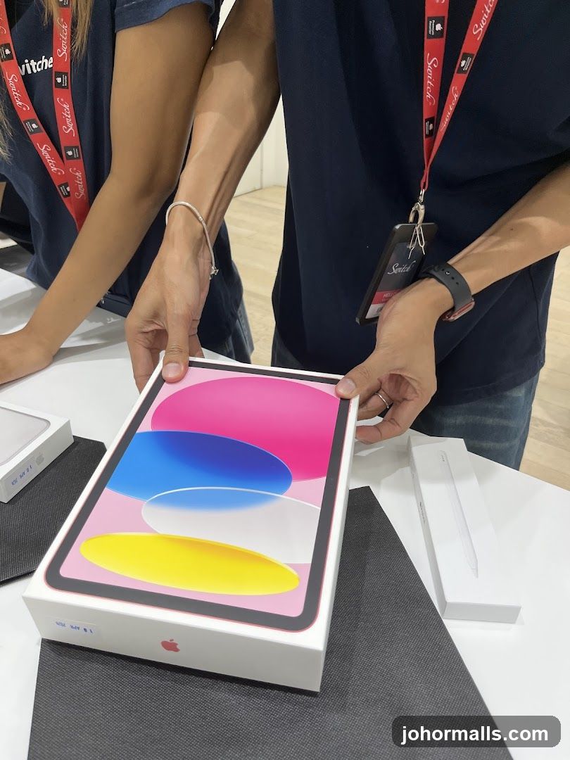 Unboxing a Tablet