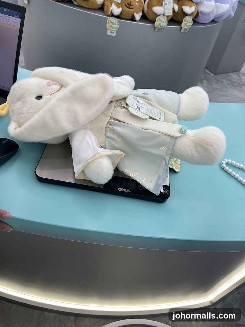 Plush Toy on Scale