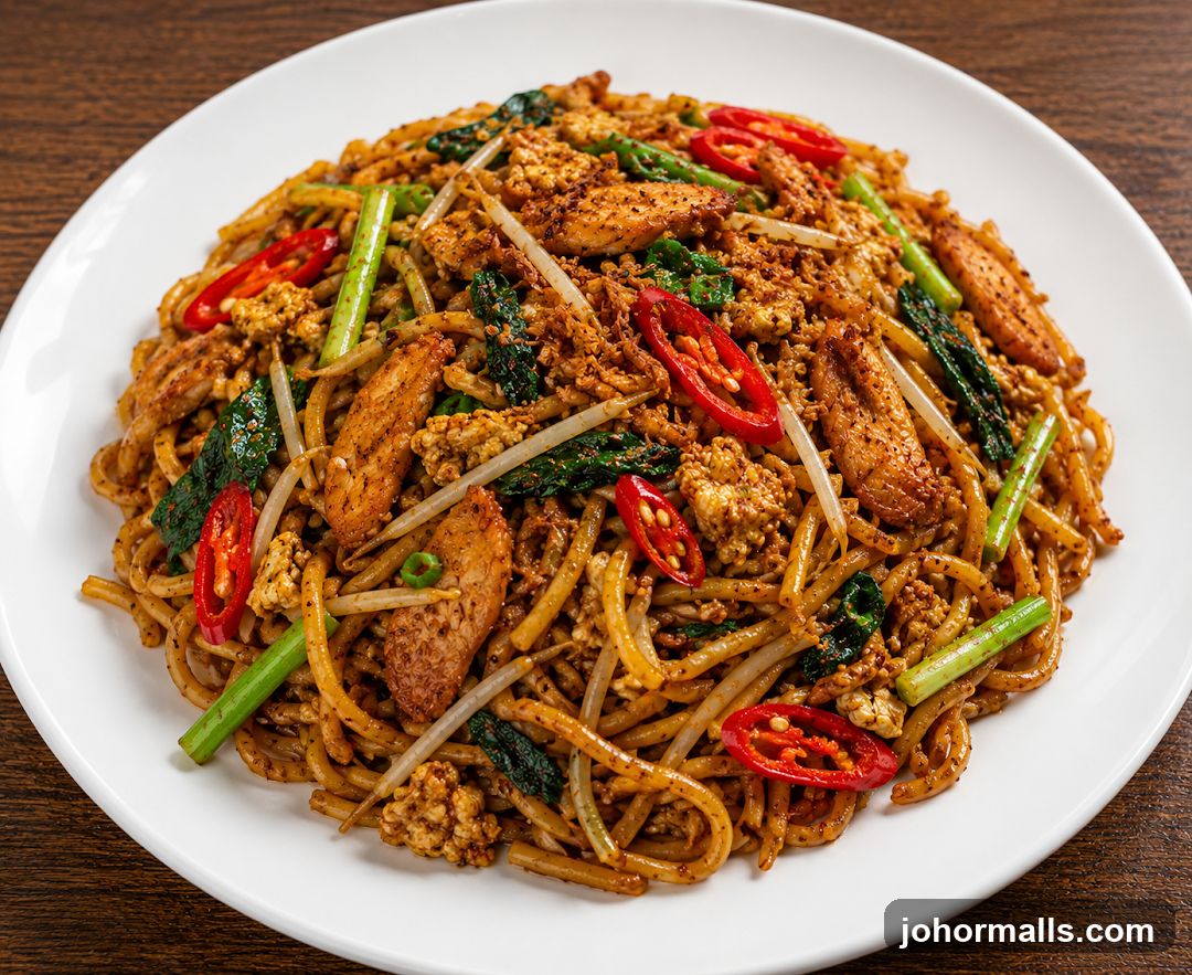 Noodles with Chicken and Chili