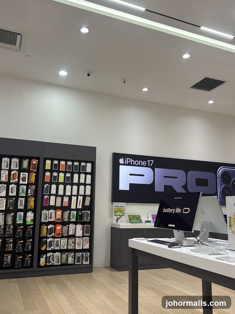 Electronics Store Display