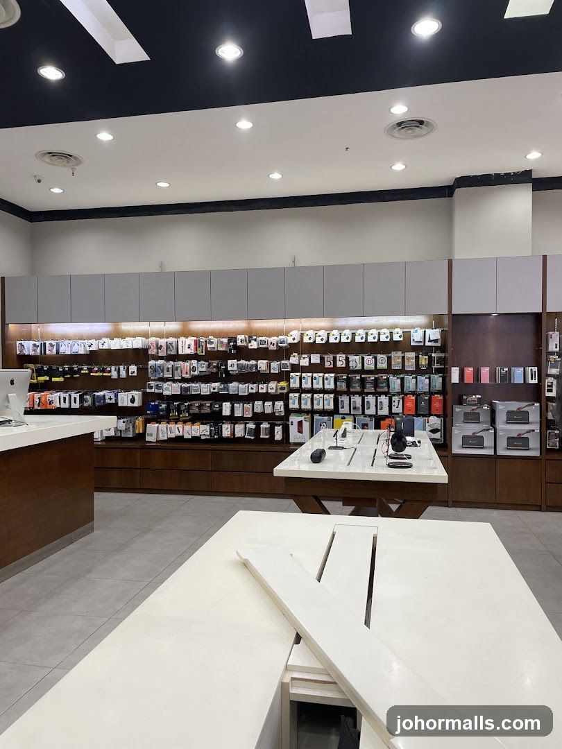 Electronics Store Interior