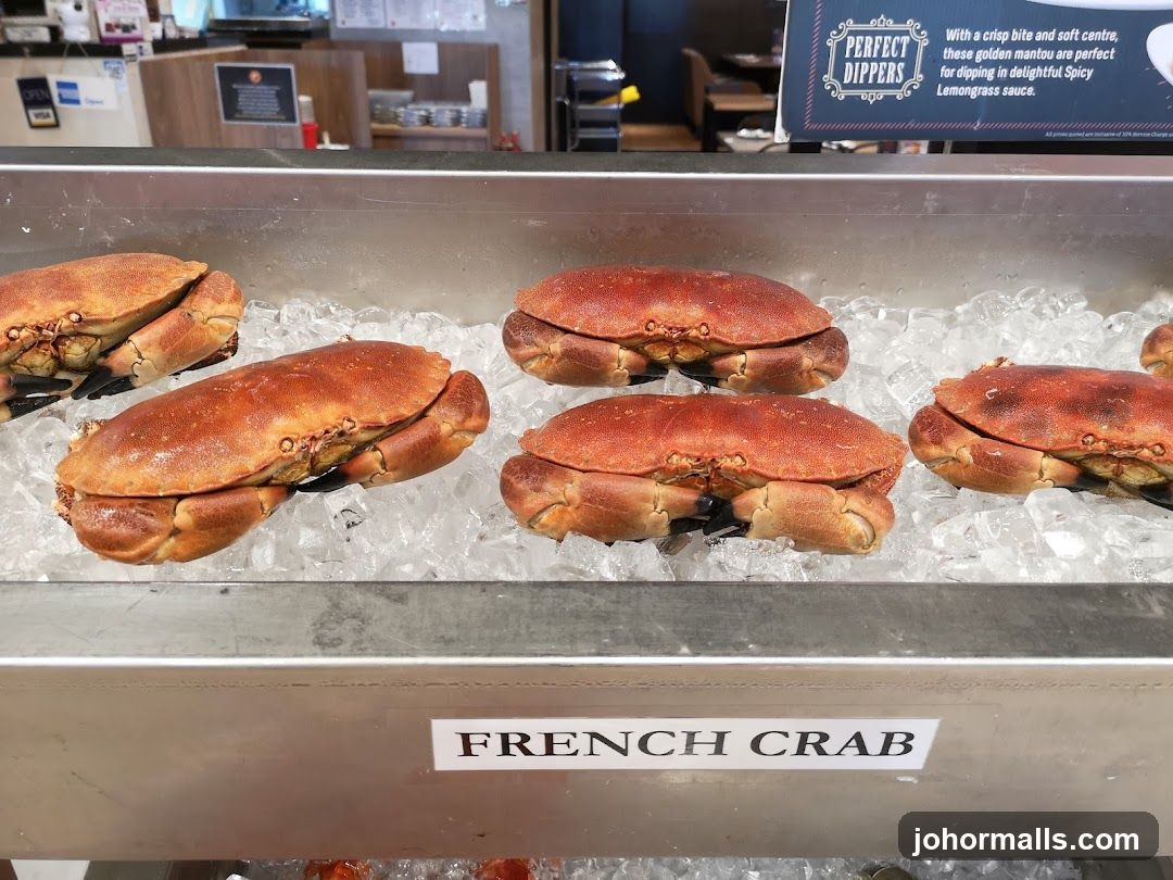 French Crab Display