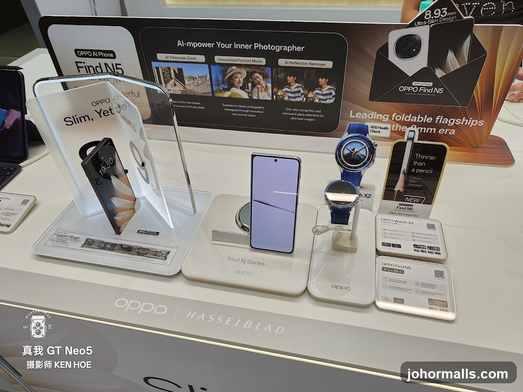 OPPO Product Display