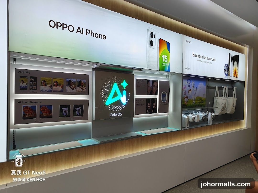 OPPO AI Phone Display
