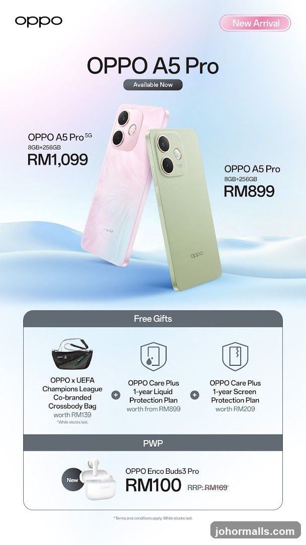 OPPO A5 Pro Promotion