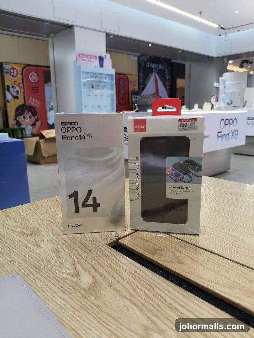 OPPO Reno14 5G and Power Bank