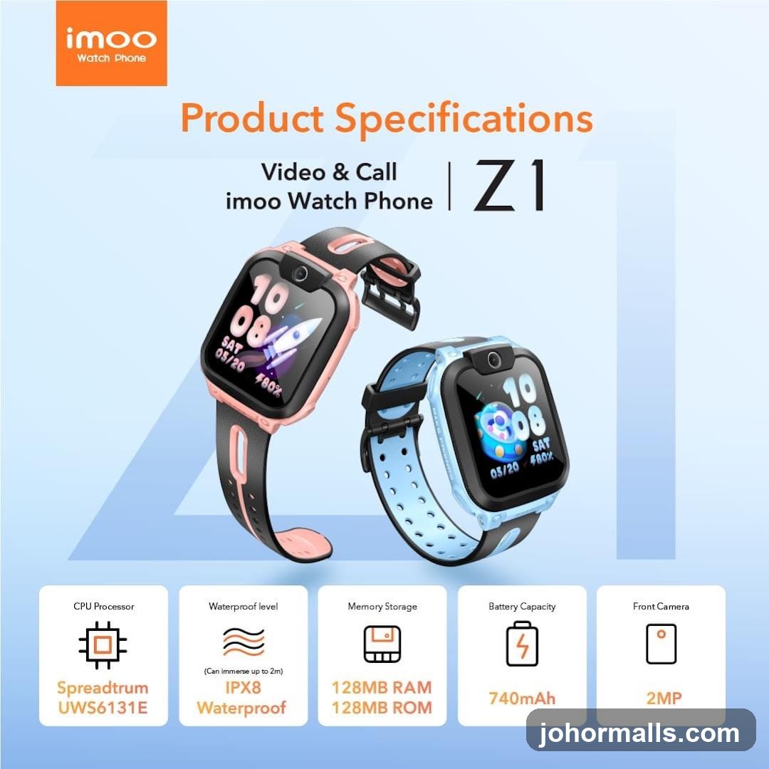 Imoo Watch Phone Z1 Product Specifications