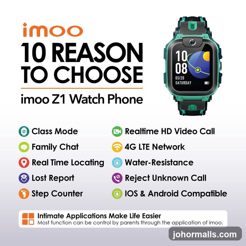 Imoo Z1 Watch Phone Features