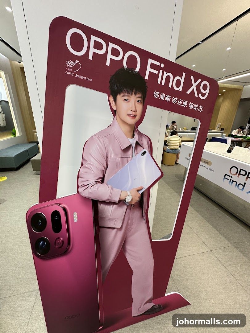 OPPO Find X9 Standee