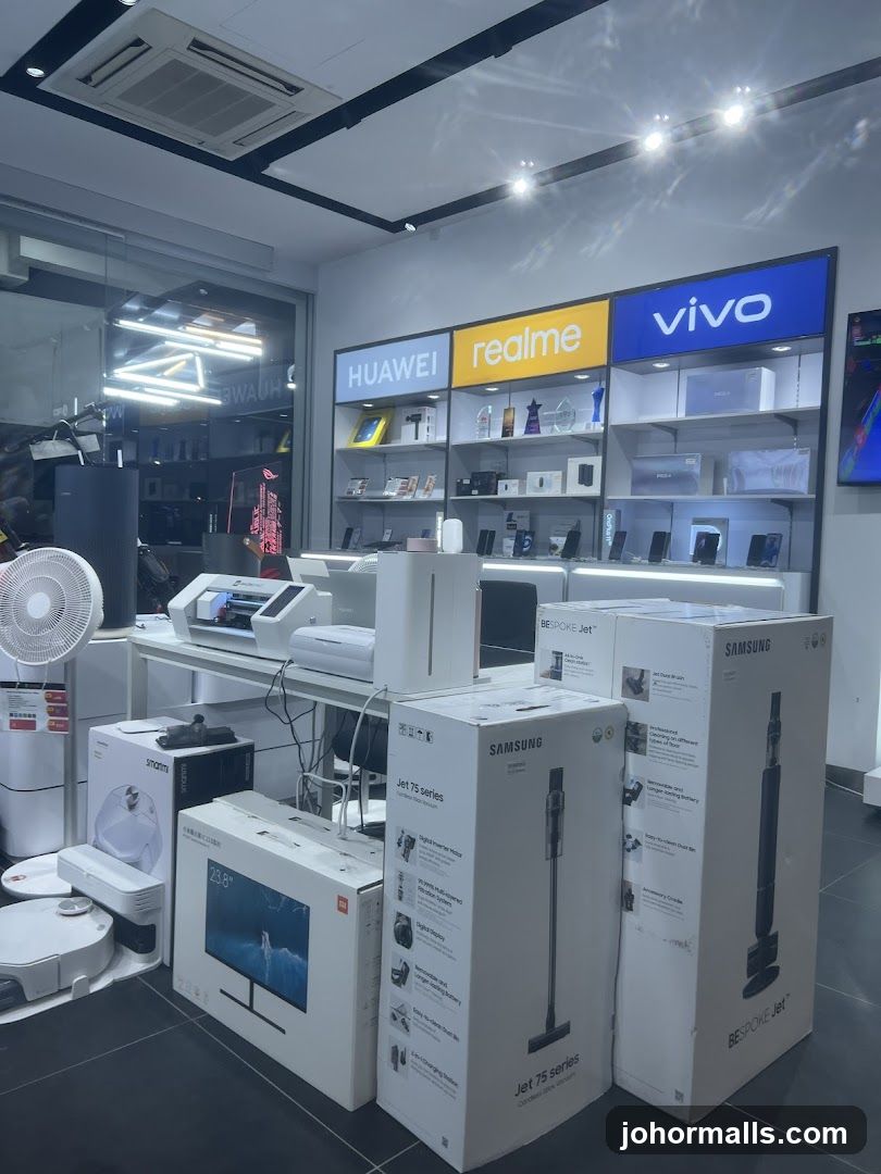 Electronics Store Display