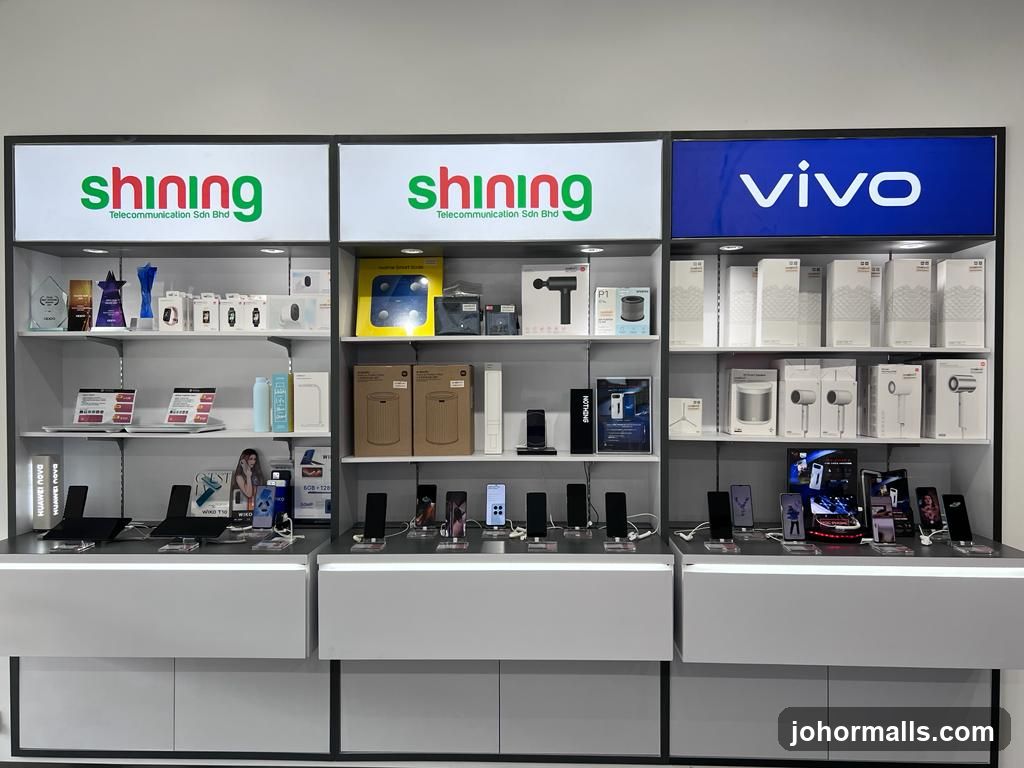 Shining Telecommunication Store Display